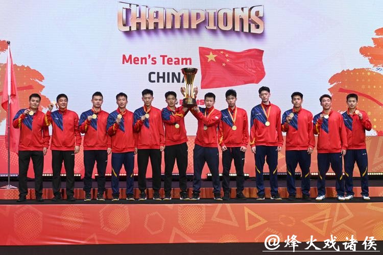 亚洲羽毛球团体锦标赛 中国男团获得亚军